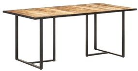 Jedálenský stôl 180 cm surové mangovníkové drevo 320695