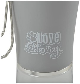 Cestovná fľaša pre psov – Love Story