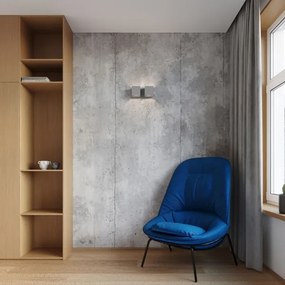 Sollux SL.0658 - Nástenné svietidlo QUAD 2xG9/40W/230V šedá