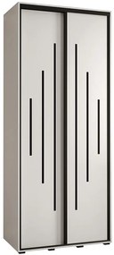 Skriňa 45 Canaris 12 100 biela/čierna