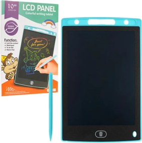 LCD tablet na kreslenie pre deti modrý
