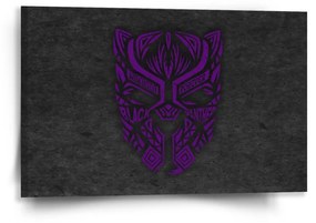 Sablio Obraz BLACK PANTHER wakanda forever Fialový - 60x40 cm