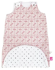 Vak spací 2v1 ZIP-A-Round Beige mušelínový Pink Classics 3-18m 0,5 tog