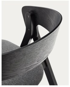 Čierna jedálenská stolička Godia – Kave Home