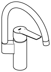 GROHE 30469000 - Drezová batéria START s vysokým výpustom, lesklý chróm