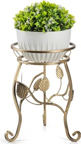 STOJAN NA KVETINÁČ ELMER 41X33 CM ZLATÁ