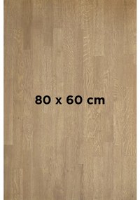 FAMEG OAK 27 MM - MASÍVNA STOLOVÁ DOSKA 80 x 60 cm