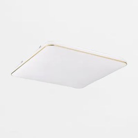 Stropné svietidlo LED štvorcové 50W zlaté OMAR 53 cm