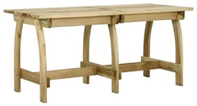 Záhradný stôl 160x74x75 cm impregnované borovicové drevo