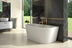 Besco Akrylátová voľne stojaca vaňa Vica NEW CC/SP 150x80 (160x80, 170x80), s prepadom BESCO-Typ výpuste: Alcaplast Click-Clack so štrbinovým prepado…