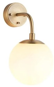 Endon 91892 - Nástenné svietidlo ONTARIO 1xE14/7W/230V mosadz