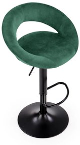 Halmar Výškovo nastaviteľná barová stolička H102 - černá