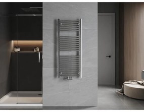 Mexen Ares, vykurovacie teleso 1200 x 500 mm, 420 W, chrómová, W102-1200-500-00-01