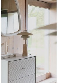 Béžová LED stmievateľná stolová lampa (výška 37 cm) Cole – Zuiver