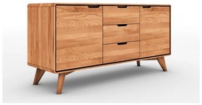 Nízka komoda z bukového dreva 134x63 cm Greg - The Beds