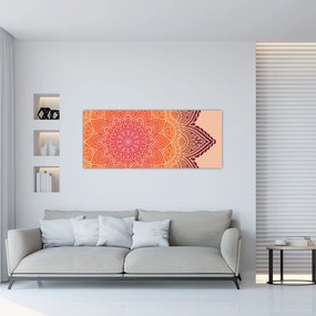 Obraz - Mandala umenia (120x50 cm)