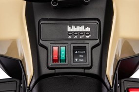 LEAN CARS Nabíjateľná štvorkolka GTS1155 Khaki