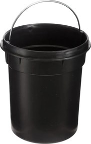 Odpadkový kôš s bambusovým vekom NATUREO 3L, biely