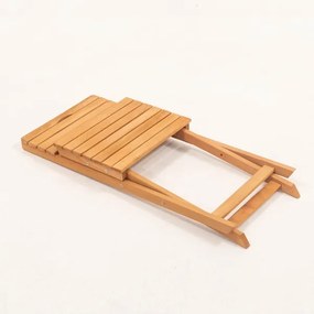 Balkónová sada z bukového dreva