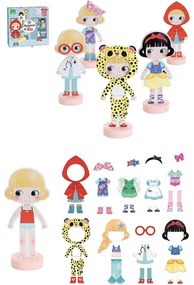 Vilac Magnetické obliekacie puzzle dizajnérka Mia