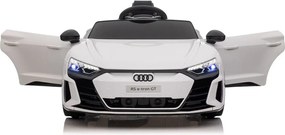 LEAN CARS Elektrické autíčko Audi E-Tron GT QLS-6888 biele