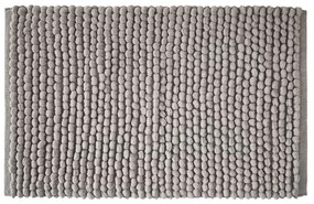 Sivá kúpeľňová predložka 50x80 cm Aspen Bobble – Bianca