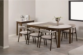 Prídavné dosky k jedálenskému stolu 2 ks v dekore duba 50x120 cm Southampton – Actona