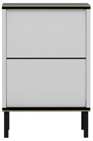 Nočný stolík Imaj White Marble