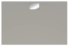 VILLEROY &amp; BOCH Architectura MetalRim obdĺžniková sprchová vanička akrylátová, štandardný model, protišmyk (B), 1400 x 900 x 48 mm, Grey, UDA1490ARA248V-3S