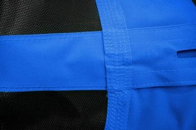 Hojdačka bocianie hniezdo modrá