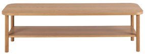 Konferenčný stolík v dekore duba v prírodnej farbe 50x150 cm Banbury – Actona
