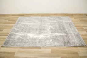 Koberec / Behúň Lima 9553B mramor, svetlosivý / krémový