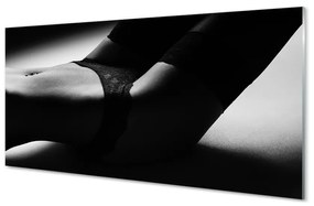 Nástenný panel  žena brucho 100x50 cm