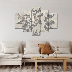 Obraz - Texturované listy (150x105 cm)