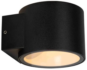 Lucide 28803/01/30 - Vonkajšie nástenné svietidlo OXFORD 1xG9/5W/230V IP54 čierna