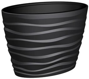 Kvetináč Bora Oval 60x39x58h Antracit Boa6058