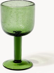 Ručne fúkané poháre na víno so vzduchovými bublinkami Hippolyte, 4 ks