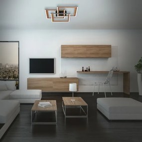 Brilo - LED Stmievateľný prisadený luster FRAME LED/45W/230V 2700-6500K + DO