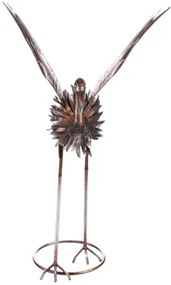 Plameniak 69 cm - kovová záhradná dekorácia