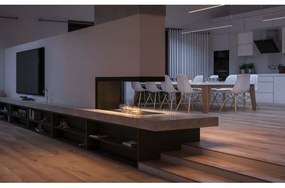 InFire - Rohový BIO krb 100x50 cm 3kW obojstranný