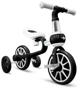 Balančný bicykel 4 v 1, biely