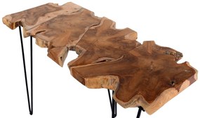 KONZOLA Z TEPANÉHO ŽELEZA 110X45X70CM