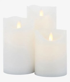 LED sviečky v súprave 3 ks (výška 15 cm) Sara Exclusive – Sirius