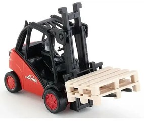 Bruder 2511 Vysokozdvižný vozík Linde s 2 paletami, 1:16, 29 x 22 x 9 cm