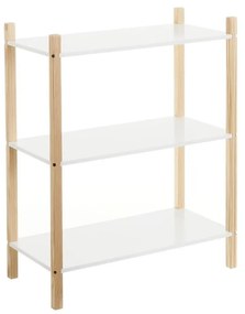 Biela detská knižnica 60x76 cm – Casa Selección