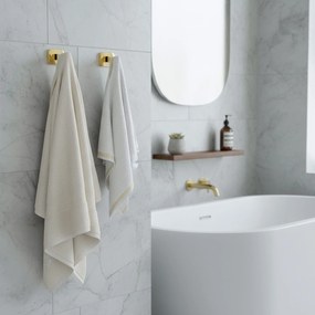 Rea Nico, kúpeľňový 1-háčik na uterák, zlatá lesklá, REA-88037