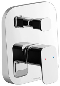 Ravak X070134 - Sprchová batéria pre podomietkovú inštaláciu FREE, lesklý chróm