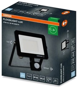 Osram - LED reflektor so senzorom FLOODLIGHT LED/30W/230V 6500K IP65