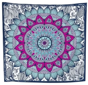 Tapiséria 140x140 cm Blue Dreamcatcher – Really Nice Things