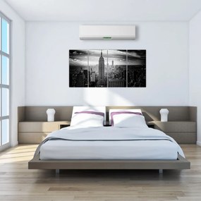 Čiernobiely obraz mesta - New York